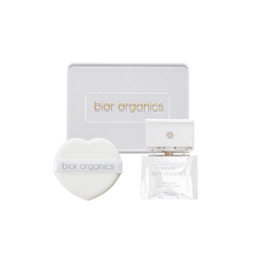 オーガニックアクア エアレスクッション HAQURA<コンパクト&リフィル(パフ付)>